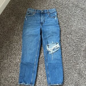Abercrombie & Fitch High Rise Blue Jeans